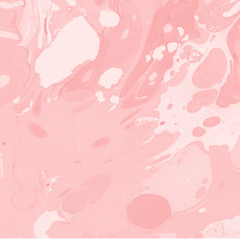 Bright red marble paper textures on white background. Chaotic abstract organic design.	