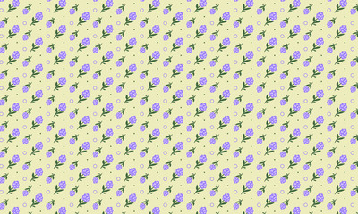 Small Flower Pattern Background