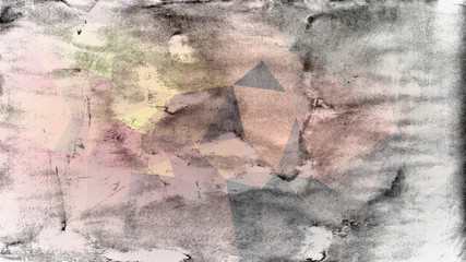 Obraz na płótnie Canvas Grey Pink and Yellow Grunge Background