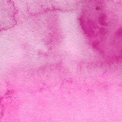 Pink watercolor winter paper textures on white background. Chaotic abstract organic design.	