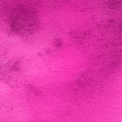 Pink watercolor abstract background with waves and strokes on white paper background. Trendy look. Chaotic abstract organic design.