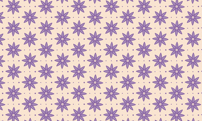seamless floral pattern with flowers