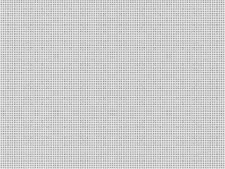 High density black dots pattern seamless isolated. Monochrome on white background