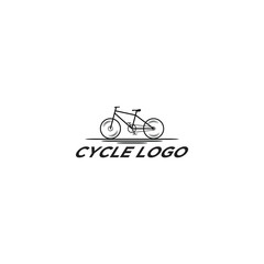 Bicycle logo - for outdoor and adventure activities