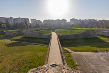 Parque de La Ciudadela (Navarra, Pamplona - España).