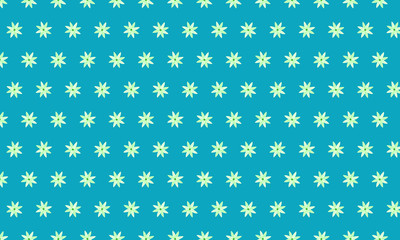 blue background with stars and snowflakes