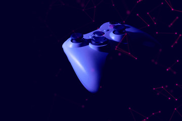 joystick technology device controller electronic for playing game with online network connection in...
