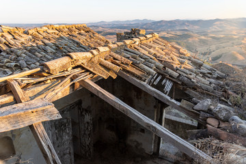 Fototapeta premium The abandoned village of Craco, Basilicata region, Italy