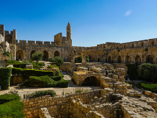 Israel Jerusalem Castle of Kind David