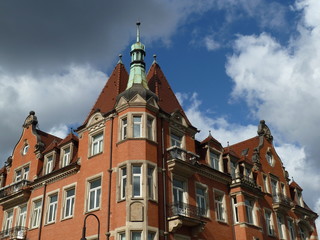 historische Gebäude in Dresden-Blasewitz