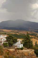 Obraz premium Storm in the Serrania de Ronda