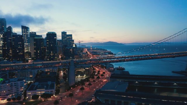 San Francisco At Dusk