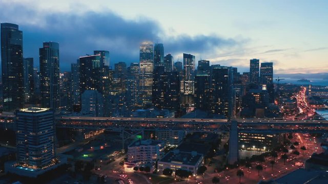 San Francisco At Dusk