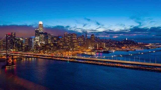 San Francisco At Dusk