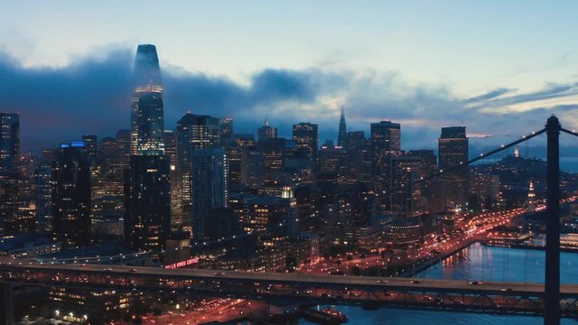 San Francisco At Dusk