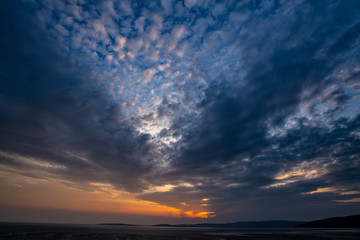 Morcombe Bay Sunset, UK