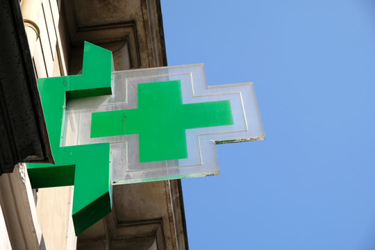 enseigne de pharmacie