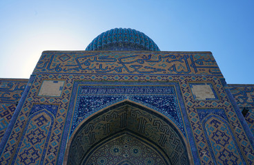 Mausoleum of Khoja Ahmed Yasawi in Turkestan, Kazakhstan