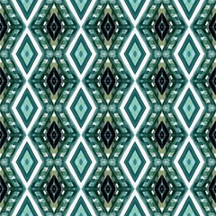 repeatable pattern with sea green, white smoke and dark slate gray colors. seamless graphic can be used for packaging paper, fabric, wallpaper and textures