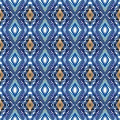 repeatable pattern with teal blue, dark slate blue and light gray colors. seamless graphic can be used for web, print and book design and wallpaper