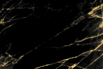 Black and gold marble texture design for cover book or brochure, poster, wallpaper background or realistic business and design artwork.