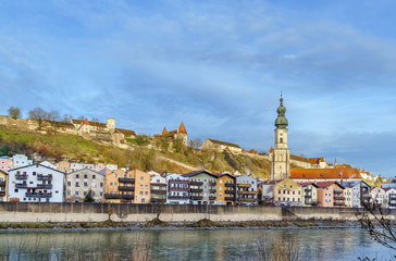 Obraz premium View of Burghausen, Germany