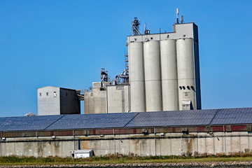 Büsum Industrie am Hafen