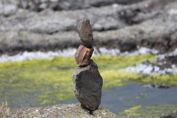 Rock Balancing Act