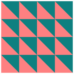 Barn quilt pattern, Patchwork design, Abstract geometric tiled trail Vector illustration