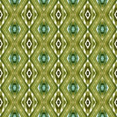 seamless pattern with olive drab, beige and very dark green colors. can be used for wallpaper, fabric, pattern fills and surface textures