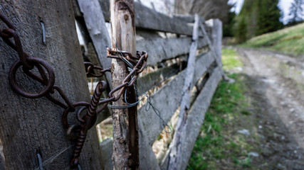 old fence