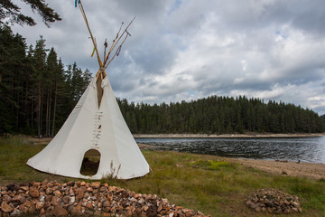 Teepee in the Woods stock photo © rafo