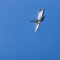 RAF Typhoon FGR.4 captured at the Southport airshow in September 2019.