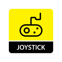 Joystick icon for web and mobile
