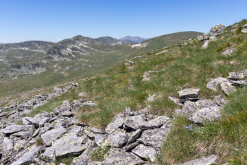Landscape near Belmeken Peak, Rila mountain, Bulgaria