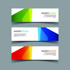 Obraz premium Vector Abstract design banner web template