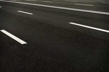 Close up  of road marks, concept photo street line