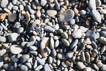 pebbles on the beach