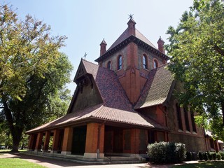 Episcopal Cathedral on a Suer Day
