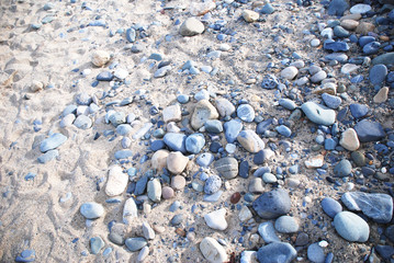 pebbles on the beach