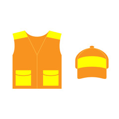 狩猟オレンジベスト