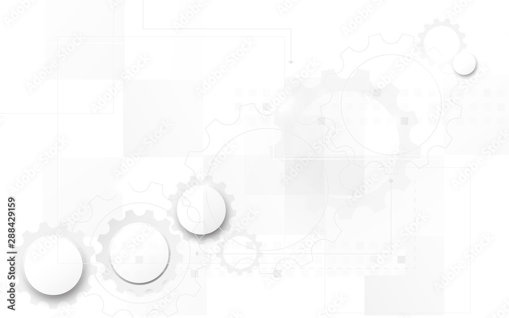 Aufkleber abstract futuristic circuit board technology digital hi tech background. space for your text