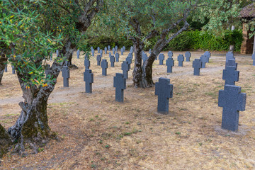 The military cemetery of Cuacos de Yuste