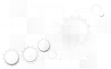 Abstract futuristic circuit board technology digital hi tech background. Space for your text