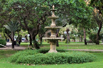 fountain in the park