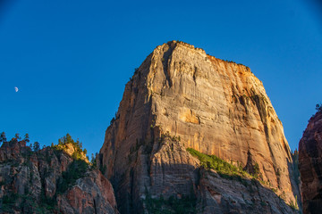 The Moon and the Great White Throne