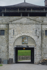 Fototapeta na wymiar Porter, New York, USA: Porte des Cinq Nations (Gate of the Five Nations), the entrance to Fort Niagara, named in honor of the Iroquois Confederacy.