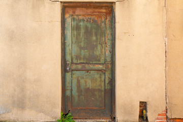 Old rusted door