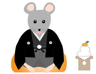 年賀状２０２０年の素材