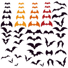 こうもり　コウモリ　蝙蝠　イラスト素材